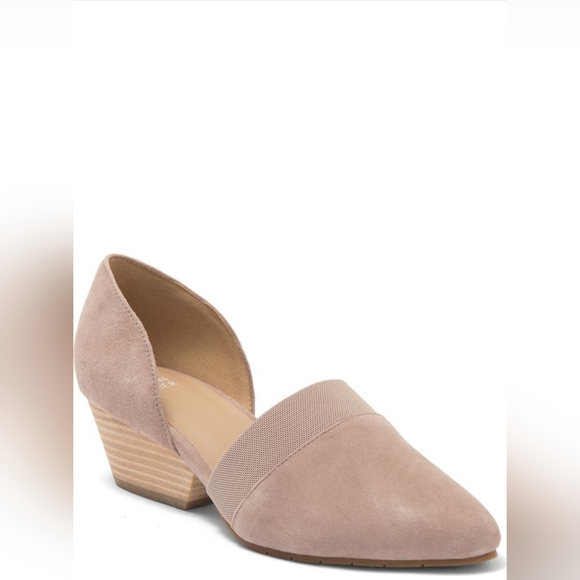 Eileen Fisher Hilly Wedge d'Orsay Pump Earth 10 M - Picture 3 of 6